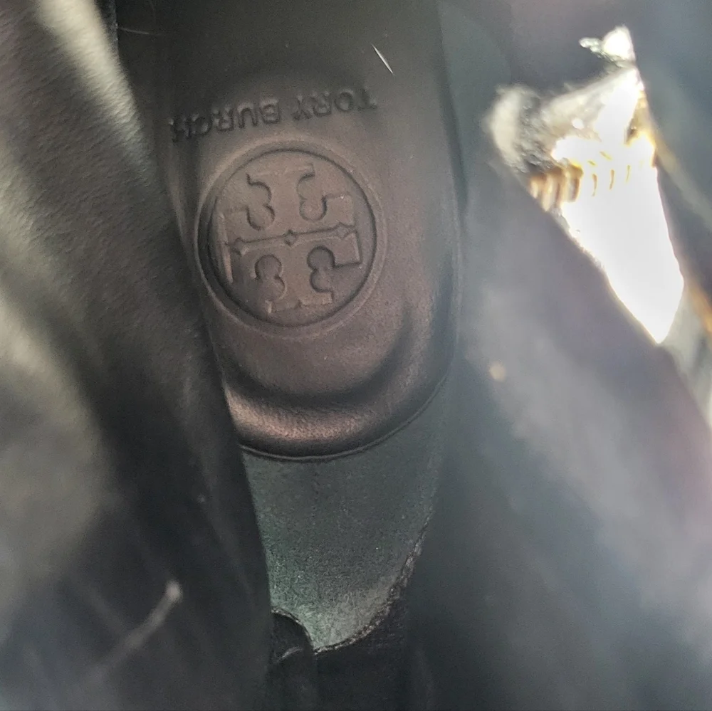 Tory Burch Soft Leather Side Zip Moto 4